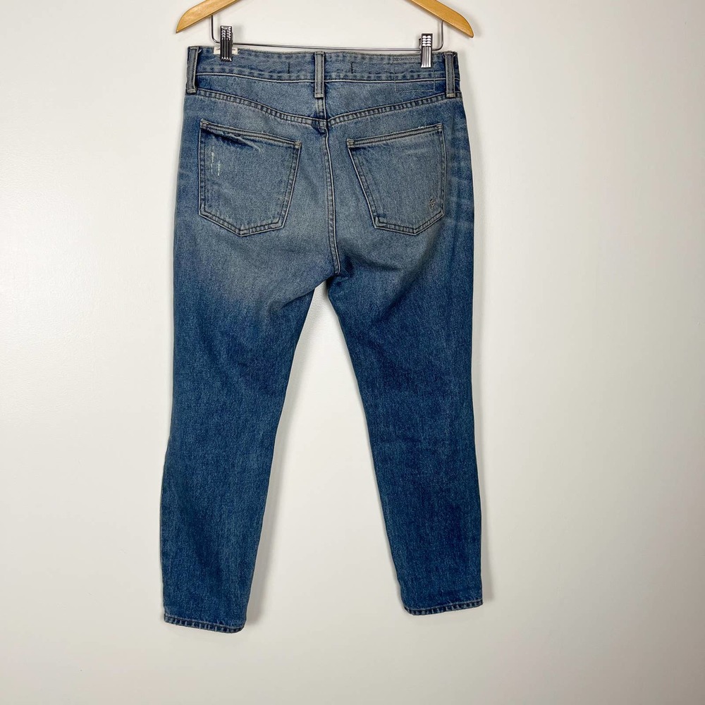 Lovers and Friends Ezra Cropped Slim Boyfriend Jeans Size 28 - Picture 6 of 10